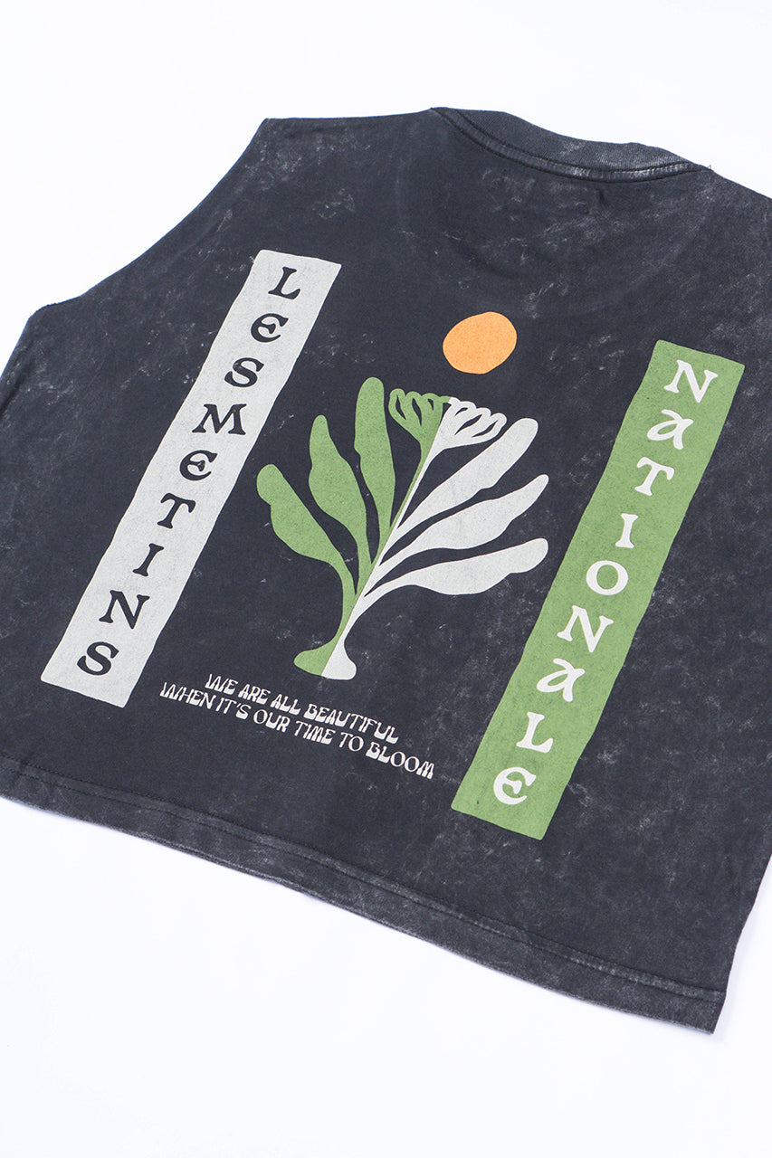 LOTOS Charcoal Wash Regular-Fit Crop Top